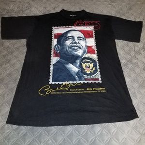 Presidential Barack Obama Effi Denim Adult 2XL Tee